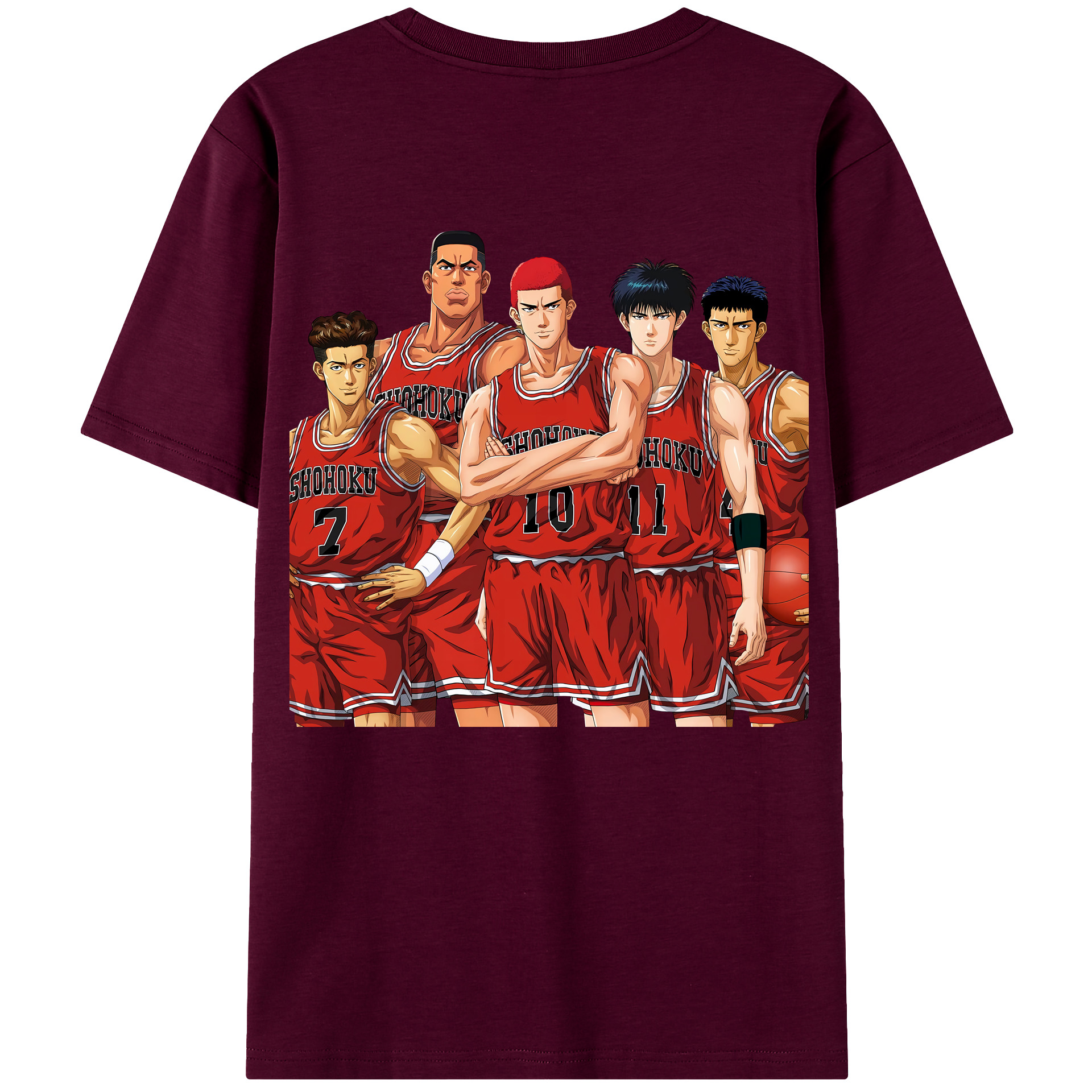 （画像用） SLAM DUNK／スラムダンク レディース半袖Tシャツ(バックプリント)